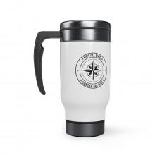 Not All Who Wander Are Lost - 14 0z. Stainless Steel Travel Mug