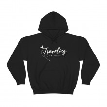 Traveling Is My Therapy - Unisex Heavy Blend™ Hooded Sweatshirt