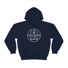 Today's Forecast, Cruising With A Chance of Drinking - Unisex Heavy Blend™ Hooded Sweatshirt