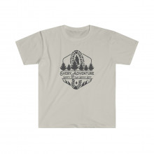 Every Adventure Starts With A First Step - Unisex Softstyle T-Shirt