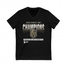 2023 Stanley Cup Champions - Unisex Jersey Short Sleeve V-Neck Tee