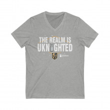 The Realm is UKnighted - Unisex Jersey Short Sleeve V-Neck Tee