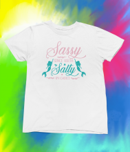 Sassy Since Birth Salty By Choice - Unisex T-Shirt