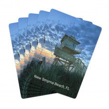 New Smyrna Beach Lifeguard Station - Custom Poker Cards